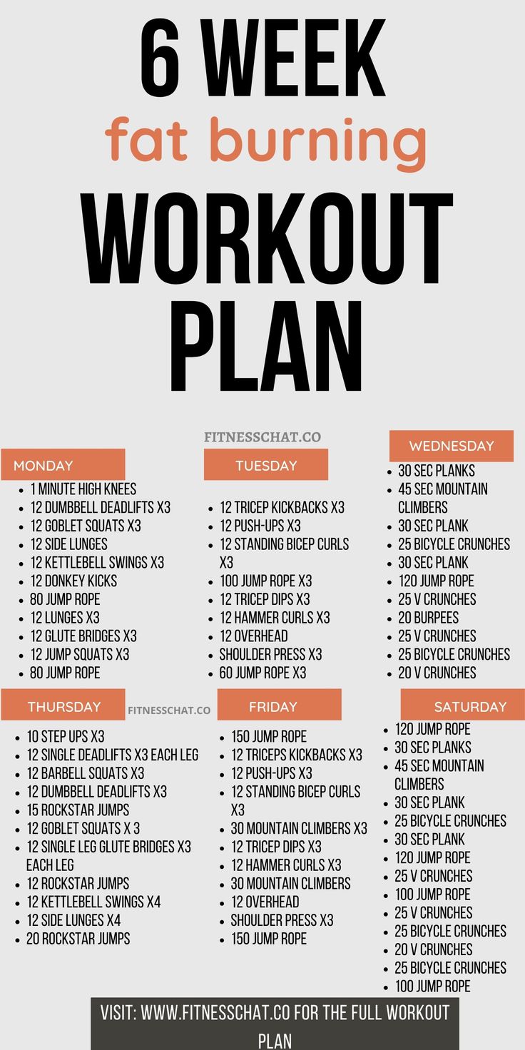 6 Week Workout For Beginners